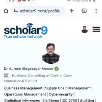 Dr Suresh Vidyasagar