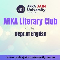 Arka Literary Club Arka Jain University