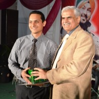 Ankit Jain ,Awardee of Best Placement Officer Award