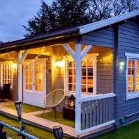 Angel cottage log cabins Boxford, Suffolk