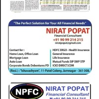 NIRAT POPAT Financial Consultant