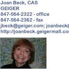 Joan Beck, CAS