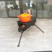 Mike Warmfire camping stoves and pizza oven