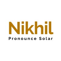 Nikhil Pronouncesolar