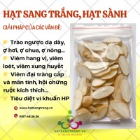 Hạt Sang Trắng .