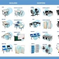 GLOBAL MOVEIS MOVEIS ESCOLAR ESCRITORIO E UTENSILIOS
