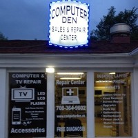 computer den