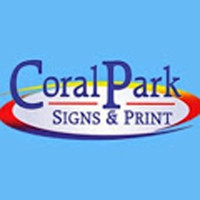 Coral Park Signs And Print