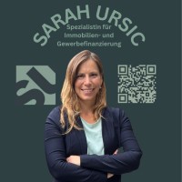 Sarah Ursic Immobilien- und Gewerbefinanzierung