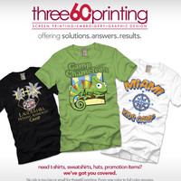 Three60printing T-shirt printing