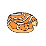 Orange Donut