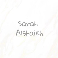 Sarah Al Alshaikh