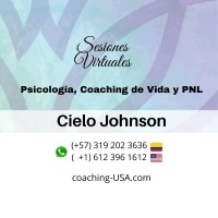 Cielo Johnson - Psychologist - Coach Empresarial - PNL - Speaker