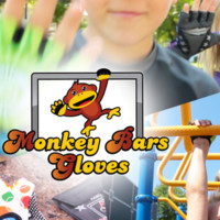 Monkey Bars Gloves Backpack Set