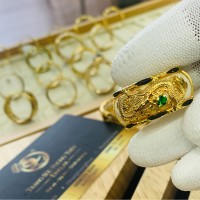 Nhẫn lông voi phong thủy RIOGEMs
