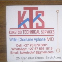 William Chaisane Aphane