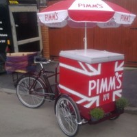 Chris Icicle Tricycle hog roast