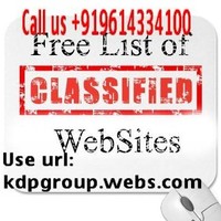 15000 free india classified websites list