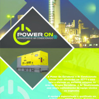 Power on Geradores e Ar condicionado