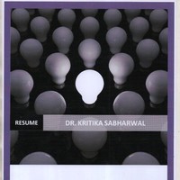 Dr.Kritika Sabharwal