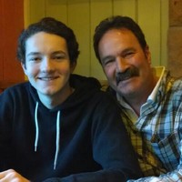 Steve and son Jack Farnham